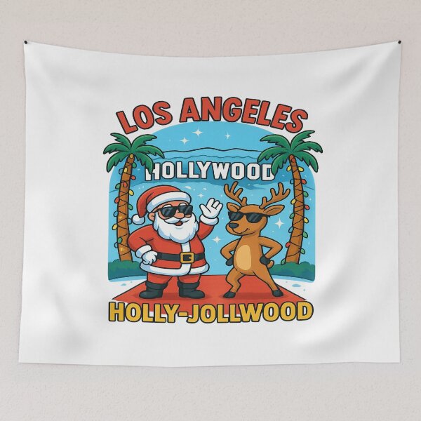 Item preview, Holly-Jollywood: Christmas Around the World designed and sold by Globalcitytees.