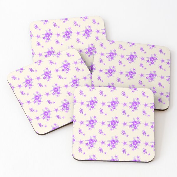 Item preview, Purple Flower Seamless Pattern – Elegant Petrea Volubilis Design designed and sold by Aom Road.