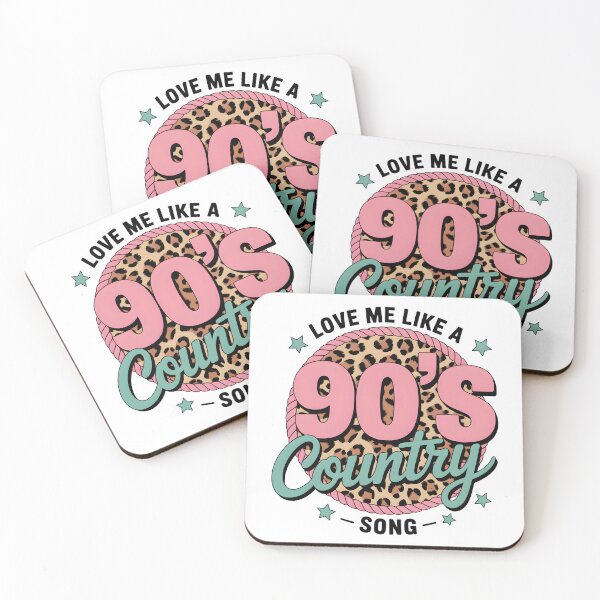 Item preview, Retro 90’s Country Song Leopard Print Typography Design designed and sold by Snifferius.