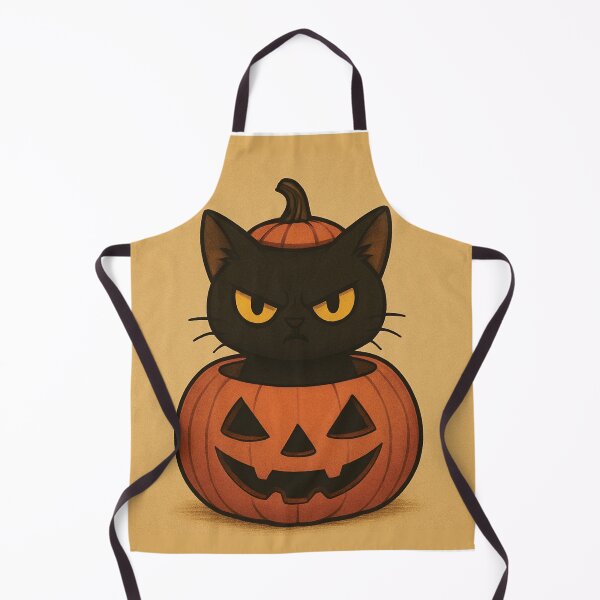 Artikelvorschau, Halloween Wütende Katze im Kürbis entworfen und verkauft von AZTRELIS.