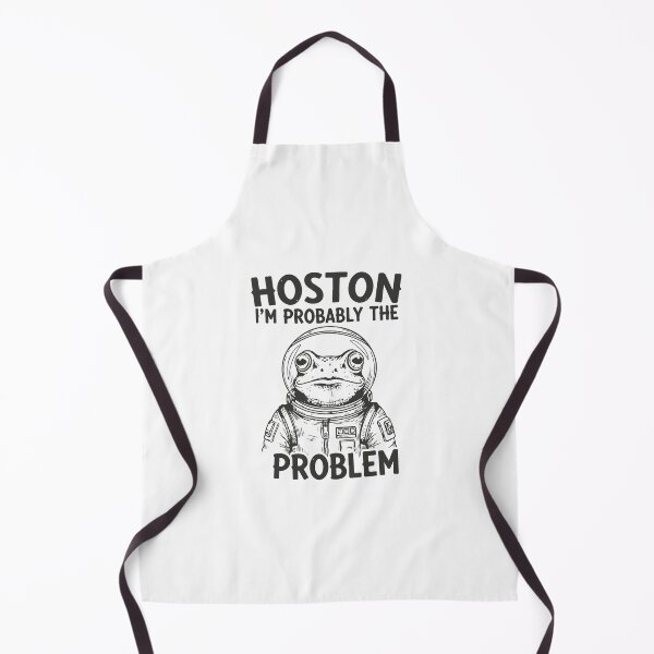 Item preview, Houston, I’m Probably the Problem – Frog Astronaut designed and sold by Belhbib Art ⭐⭐⭐⭐⭐.