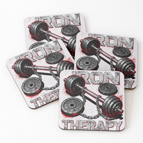 Item preview, Iron Therapy Gym Motivation designed and sold by INNER WINNER YOU.