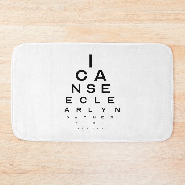 Item preview, I Can See Clearly Eye Test designed and sold by savethetshirt.