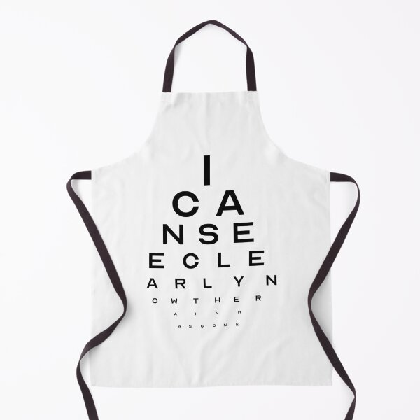 Item preview, I Can See Clearly Eye Test designed and sold by savethetshirt.