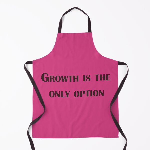 Item preview, Growth Is the Only Option – Motivational Quote Design designed and sold by ArtNestVerse.