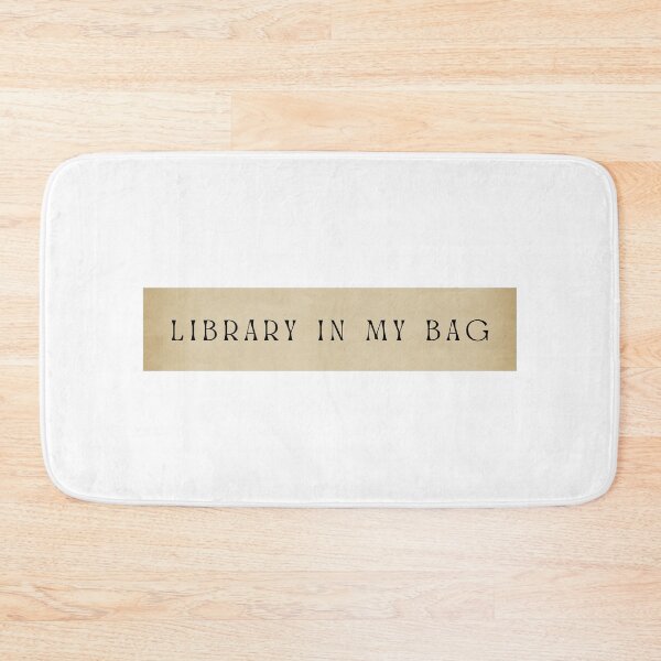 Item preview, library in my bag designed and sold by Hi-kari.