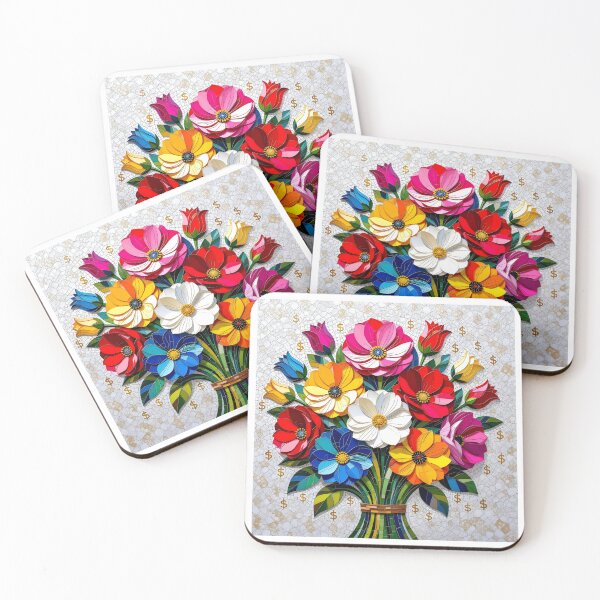 Item preview, BOUQUET OF FLOWERS designed and sold by KISHNAY-FASHION.
