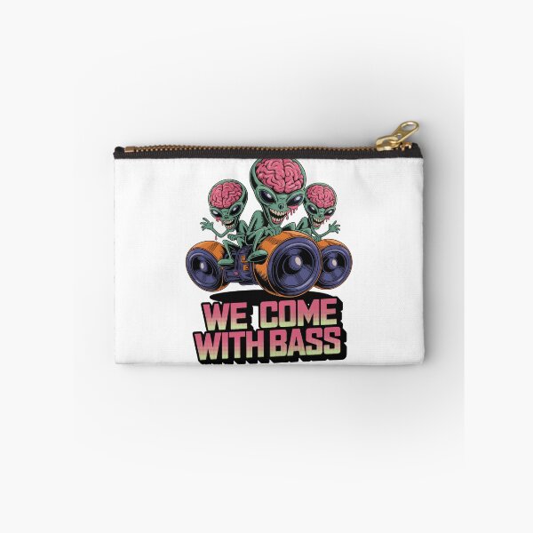 Item preview, We Come With Bass – Alien Subwoofer Riders designed and sold by TipTop GFX.