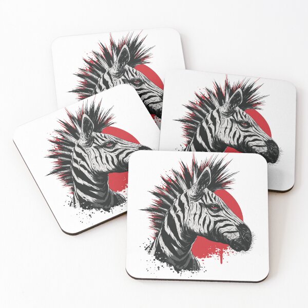 Item preview, Punk Rock Zebra designed and sold by drizzd.