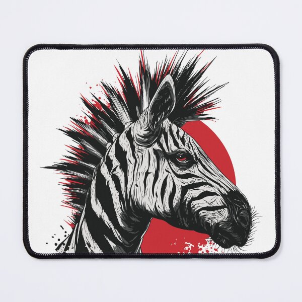 Item preview, Punk Rock Zebra designed and sold by drizzd.