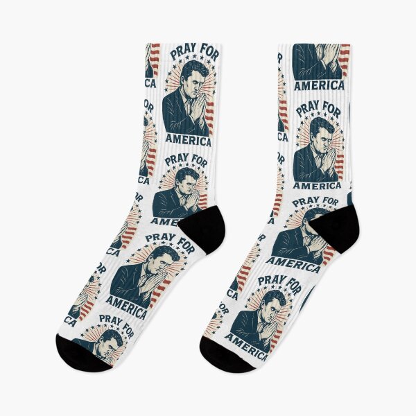 Item preview, Charlie Kirk: Pray for America  designed and sold by Half Brain Labs.