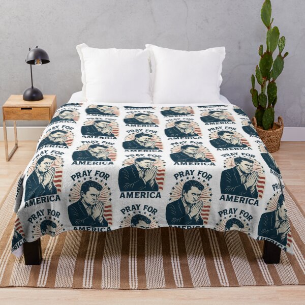 Item preview, Charlie Kirk: Pray for America  designed and sold by Half Brain Labs.