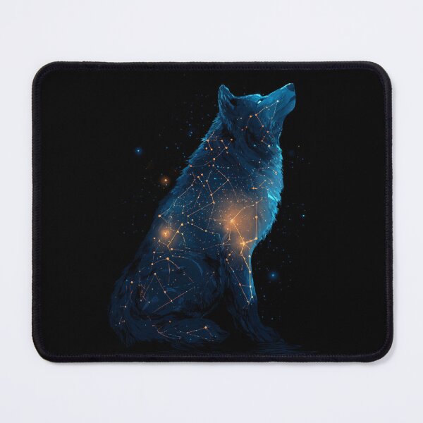 Item preview, Galaxy Wolf – Mystical Constellation Design designed and sold by Meiersbeste.