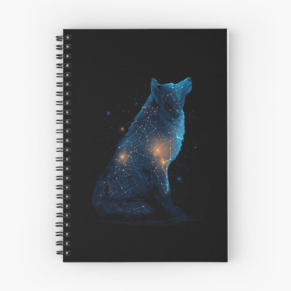 Item preview, Galaxy Wolf – Mystical Constellation Design designed and sold by Meiersbeste.