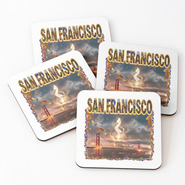 Item preview, San Francisco Mystic Glow – Reloaded Premium Gift Mosaic Autumn Edition designed and sold by Imaginarium of Chaos falcon88 .