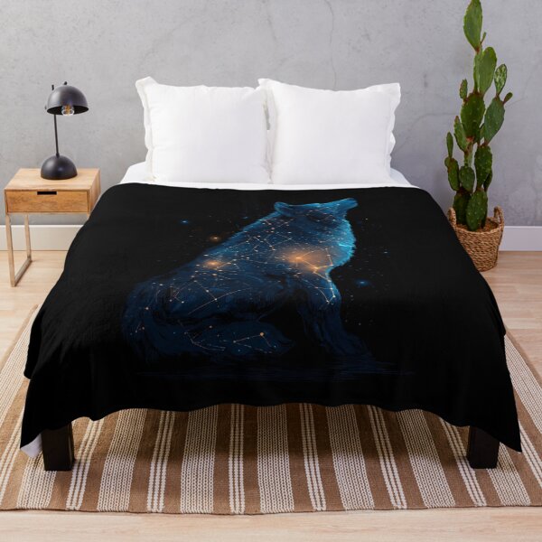 Item preview, Galaxy Wolf – Mystical Constellation Design designed and sold by Meiersbeste.