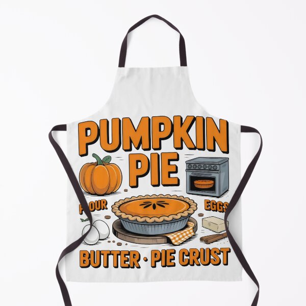 Item preview, Warm Autumn Scene with Pumpkin Pie and Ingredients designed and sold by SplashTastic.