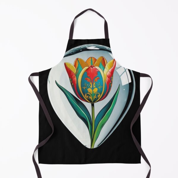 Item preview, 0ttoman tulip tulip art ,tulip deceration art.tulip era "Anatolian Tulip Motif – Traditional Floral Design" designed and sold by Raindreamart.