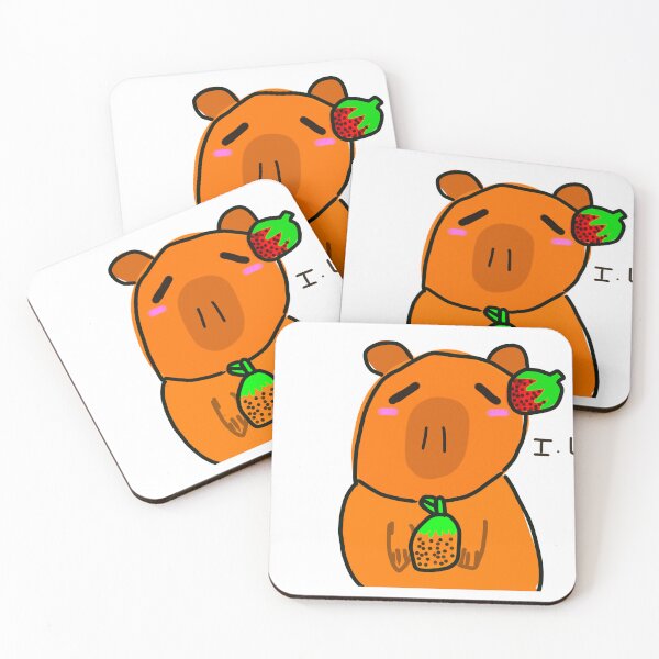 Item preview, Capybara by Isabelle designed and sold by Barktoonz.