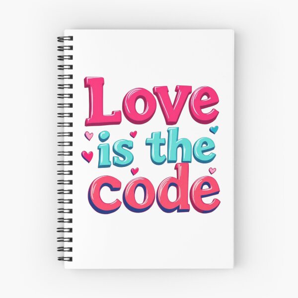 Item preview, Love Is The Code designed and sold by JusRight TT.
