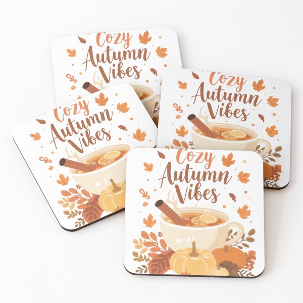 Item preview, Cozy Autumn Vibes Tea Cup Halloween Fall designed and sold by TakaDesigns.