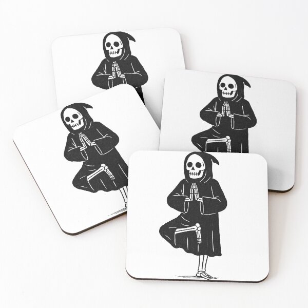 Item preview, Death Doing Yoga designed and sold by pnknessprojects.