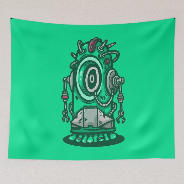 Item preview, Bot 93 designed and sold by Oddbot-Society.