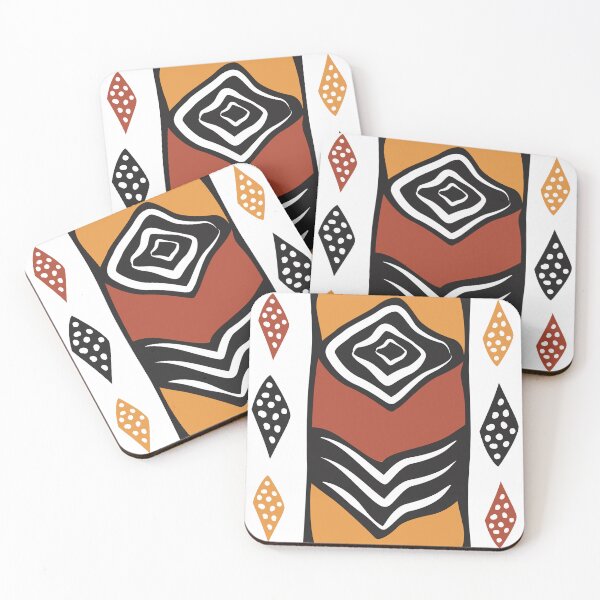 Item preview, Bogolan patterns designed and sold by Wolagno.
