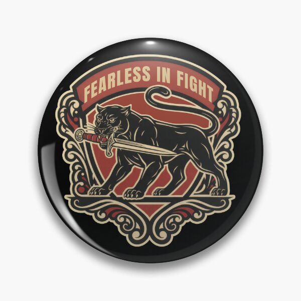 Item preview, Fearless In Fight Panther designed and sold by EdvvinStudios.
