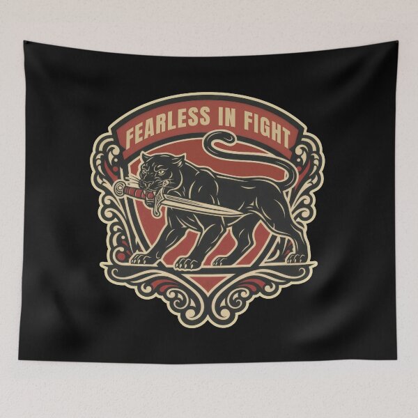 Item preview, Fearless In Fight Panther designed and sold by EdvvinStudios.