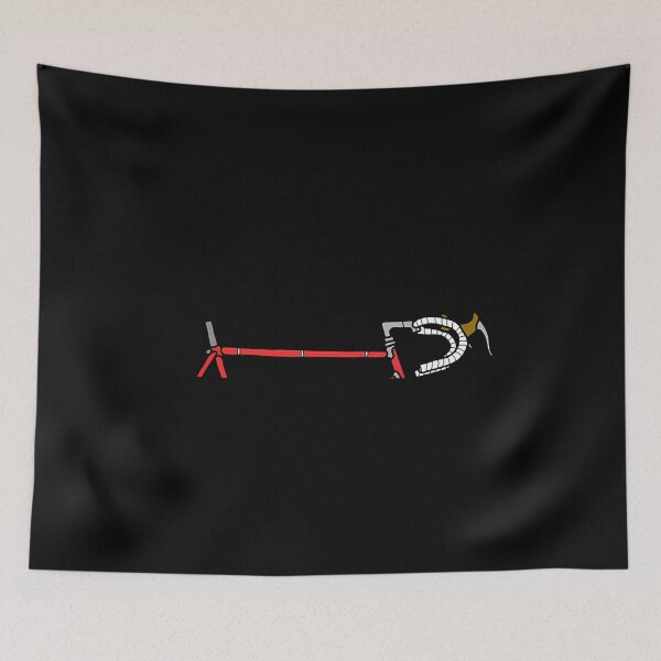 Item preview,  Vintage Bicycle Top Section Red designed and sold by BRYSONPATTERS.