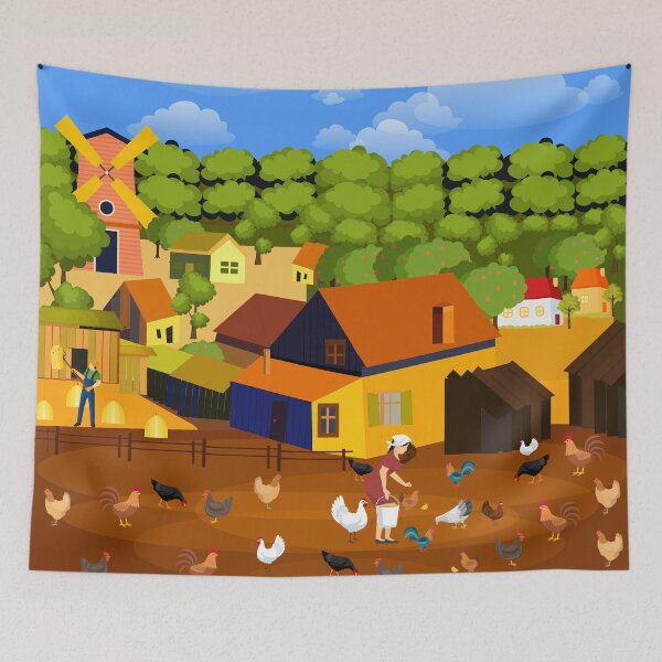 Item preview, Village designed and sold by Design4uStudio.