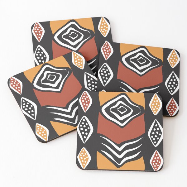 Item preview, Bogolan patterns designed and sold by Wolagno.
