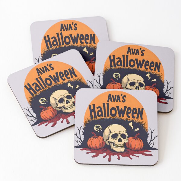 Item preview, Halloween design customized with your name | Special for the name AVA designed and sold by DesignSphere-pi.