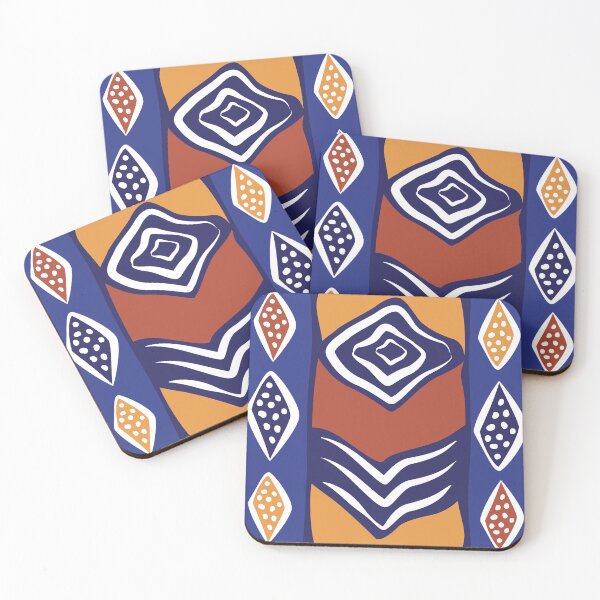 Item preview, Bogolan patterns designed and sold by Wolagno.