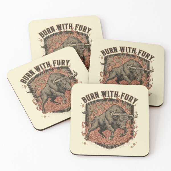 Item preview, Bull Burn With Fury designed and sold by EdvvinStudios.