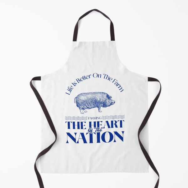 Item preview, Life is Better On The Farm "The Heart of the Nation" Pig T-Shirt designed and sold by FreshFitsForYou.