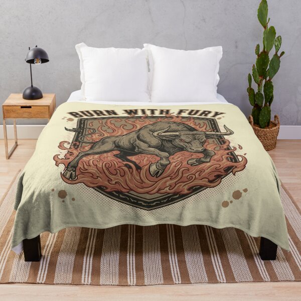 Item preview, Bull Burn With Fury designed and sold by EdvvinStudios.