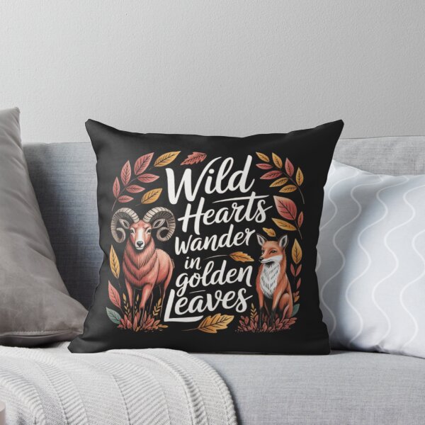 Item preview, Wild Hearts in Golden Leaves designed and sold by DesignNadine.