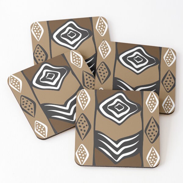 Item preview, Bogolan patterns designed and sold by Wolagno.