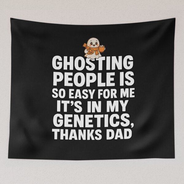 Item preview, Funny Ghosting Genetics designed and sold by Belarte.shop.
