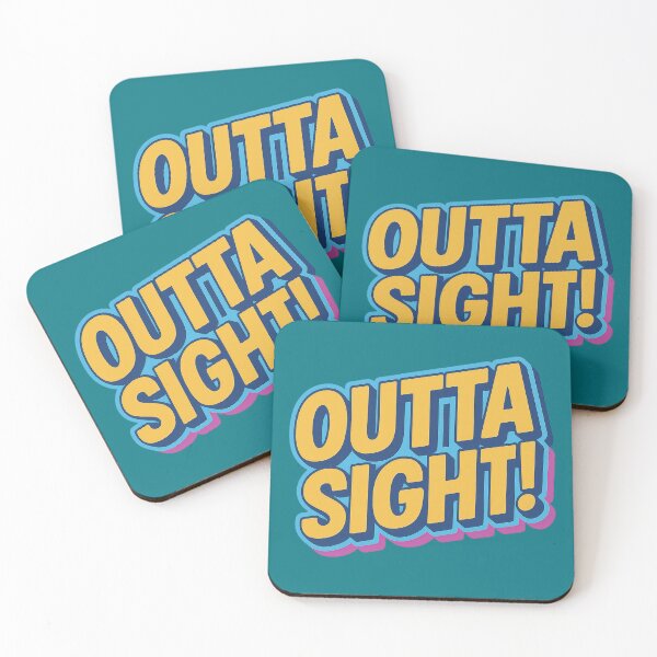 Item preview, Outta Sight Neon Retro Tee Shirt designed and sold by ArtComixHaven.