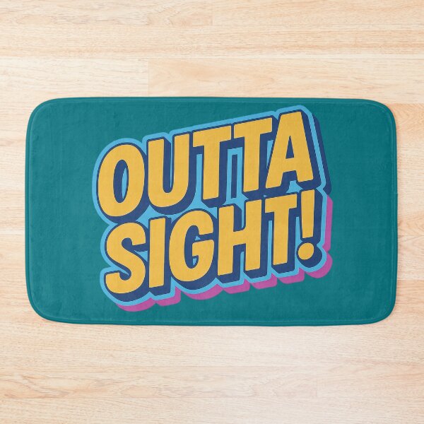 Item preview, Outta Sight Neon Retro Tee Shirt designed and sold by ArtComixHaven.