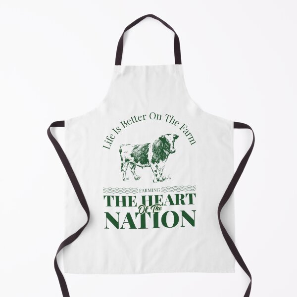 Item preview, Life Is Better On The Farm "The Heart of the Nation" Cow T-Shirt designed and sold by FreshFitsForYou.