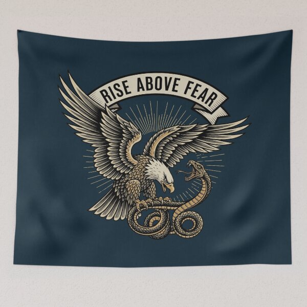Item preview, Rise Above Fear designed and sold by EdvvinStudios.