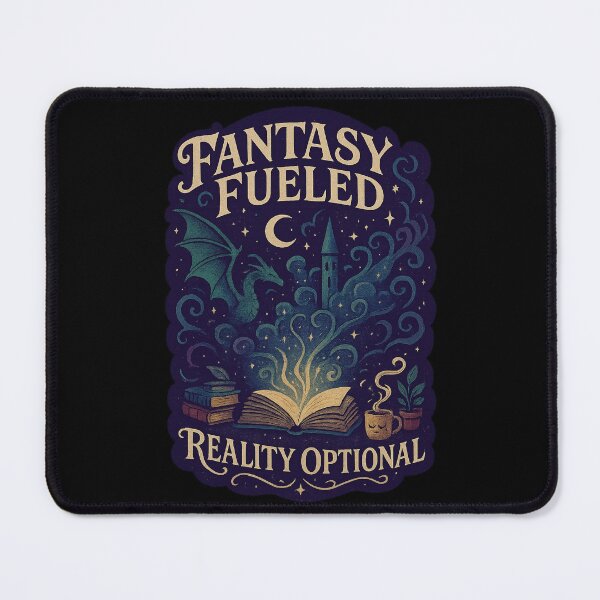 Item preview, Fantasy Fueled, Reality Optional designed and sold by ShirtsforSnacks.