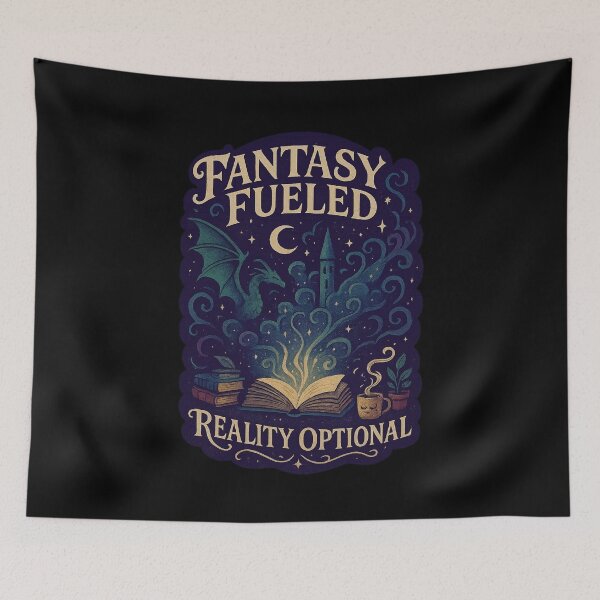 Item preview, Fantasy Fueled, Reality Optional designed and sold by ShirtsforSnacks.