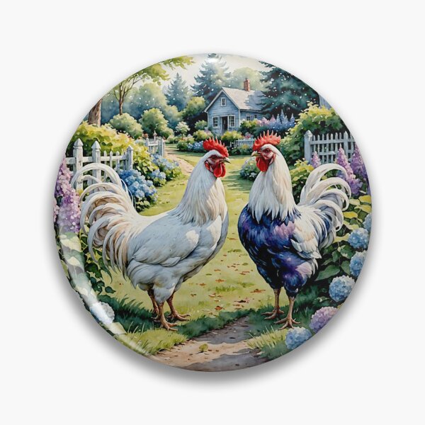 Item preview, Brahma Pootra White Rooster #2 designed and sold by Helios Be. Lavsh.