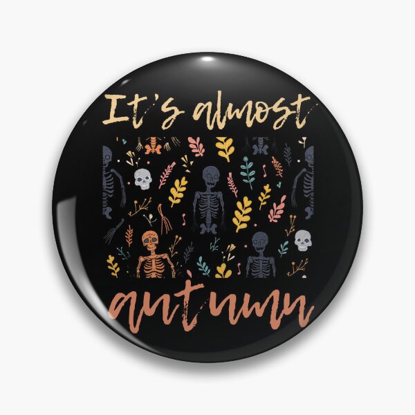 Item preview, It's almost autumn Funny Fall Halloween Costume T-Shirt designed and sold by OldSkullDesigns.