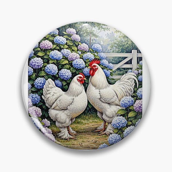 Item preview, Brahma Pootra White Rooster #3 designed and sold by Helios Be. Lavsh.